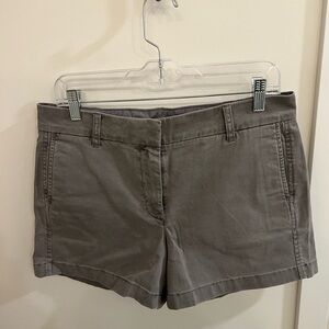 JCrew women’s 3.5" classic chino short — dark gray/stone NWOT